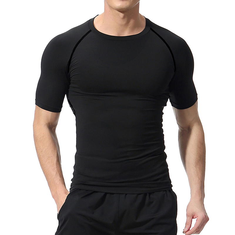 メンズクロスプリントコンプレッションシャツ,スポーツTシャツ - Crossfit Gym のレビューと価格