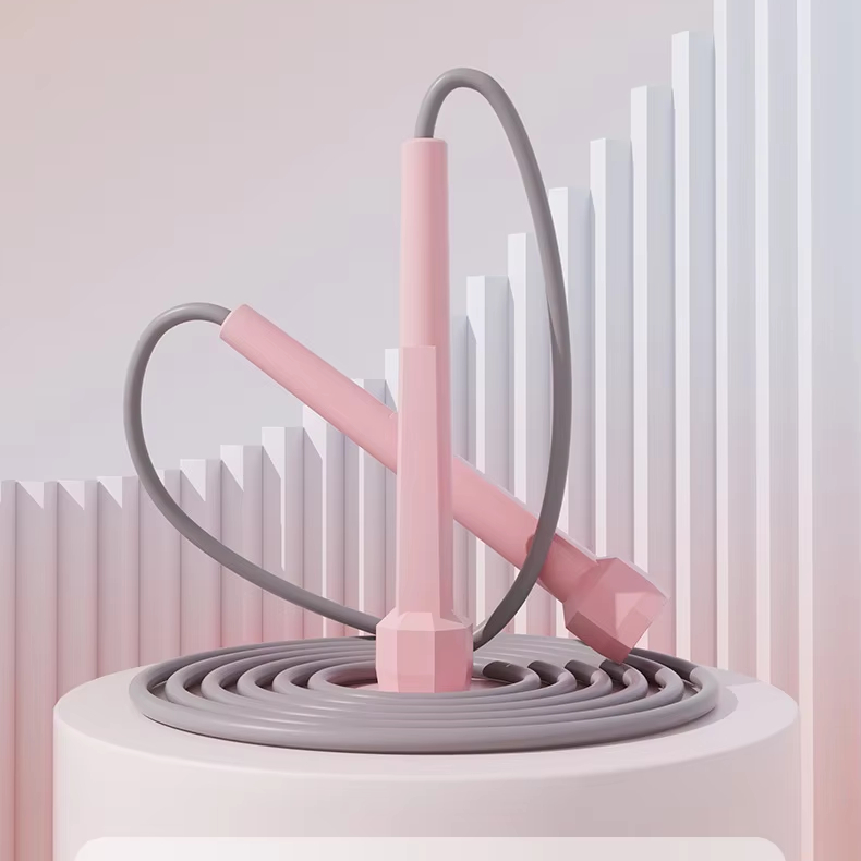 カスタムロゴ入りプラスチックハンドル付き軽量スピードPVCス - Skipping Rope Pvc のレビューと価格