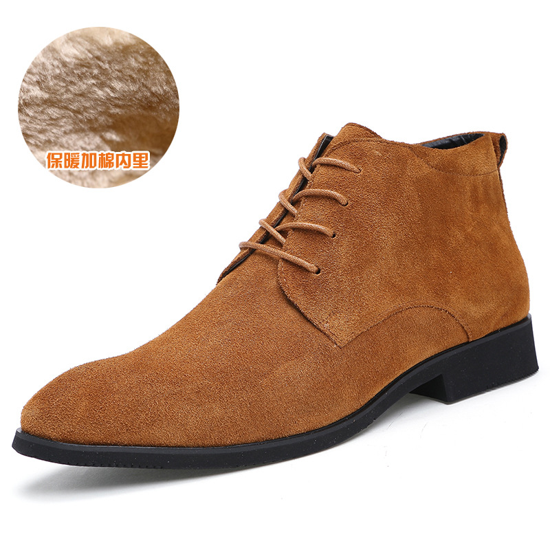 メンズカジュアルレザーブーツ,ウィンターシューズ,ハイトップ - Crossfit Male のレビューと価格