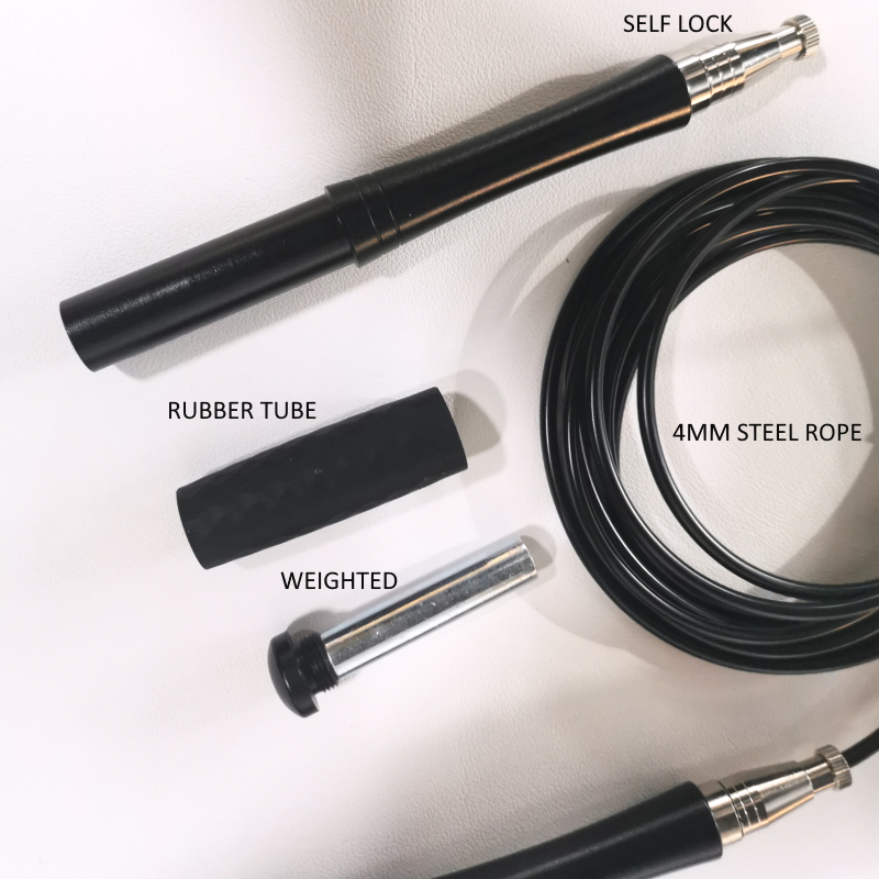 279 グラム 4 ミリメートル直径スチールコードヘビーウェ - Jump Rope Speed Bearing のレビューと価格